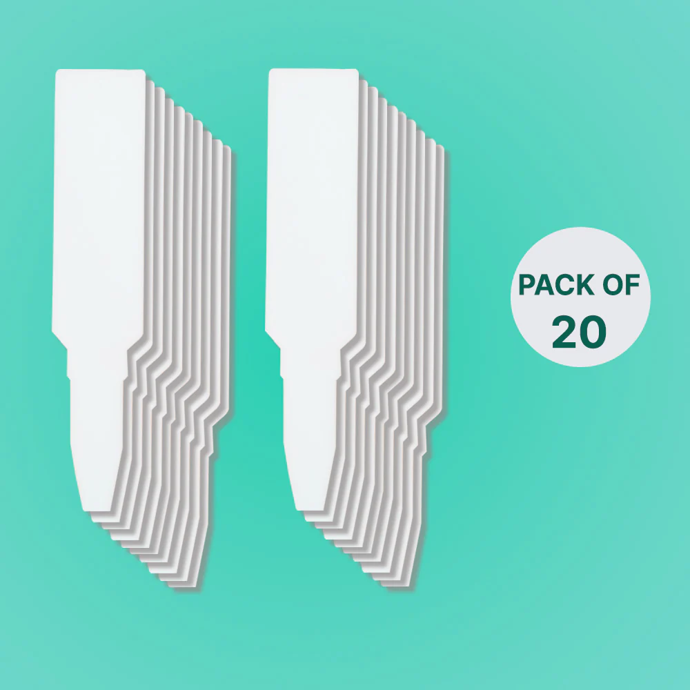 Arrow shape Plant Tag Marker label White for Home Gardening - Image 5