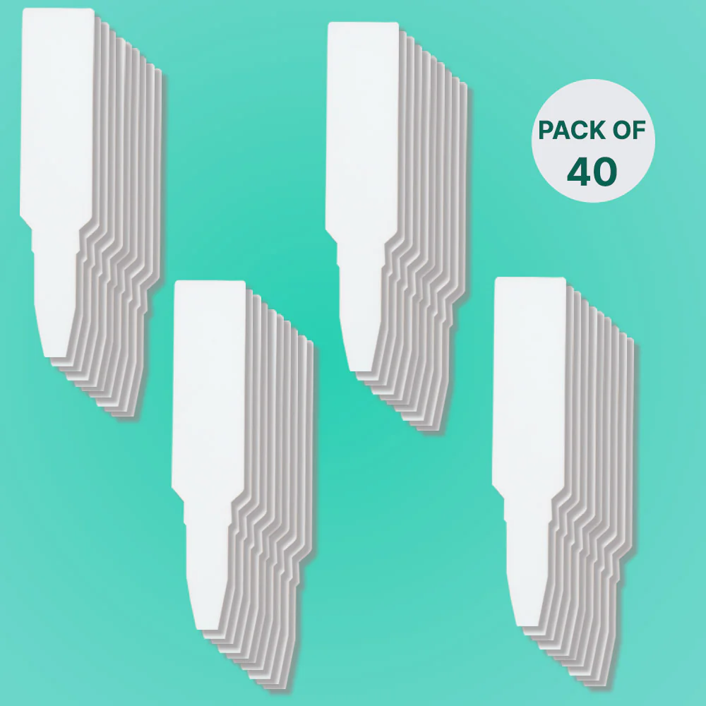 Arrow shape Plant Tag Marker label White for Home Gardening - Image 7