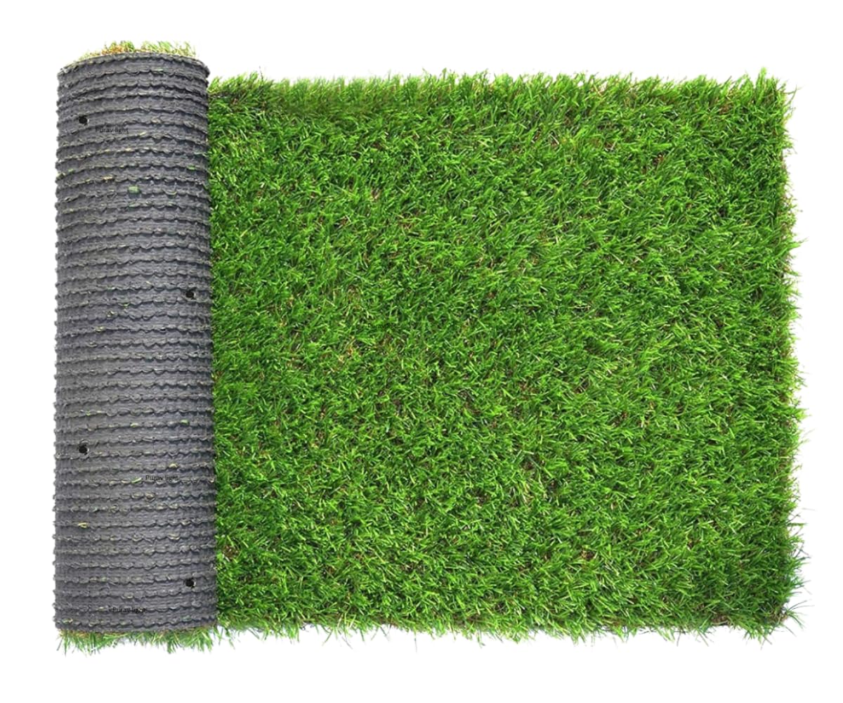 Artificial Green Grass Carpet 35 mm High Density – Realistic Lawn Turf for Garden, Balcony, Indoor & Outdoor Spaces | OrganicBazar - Image 10