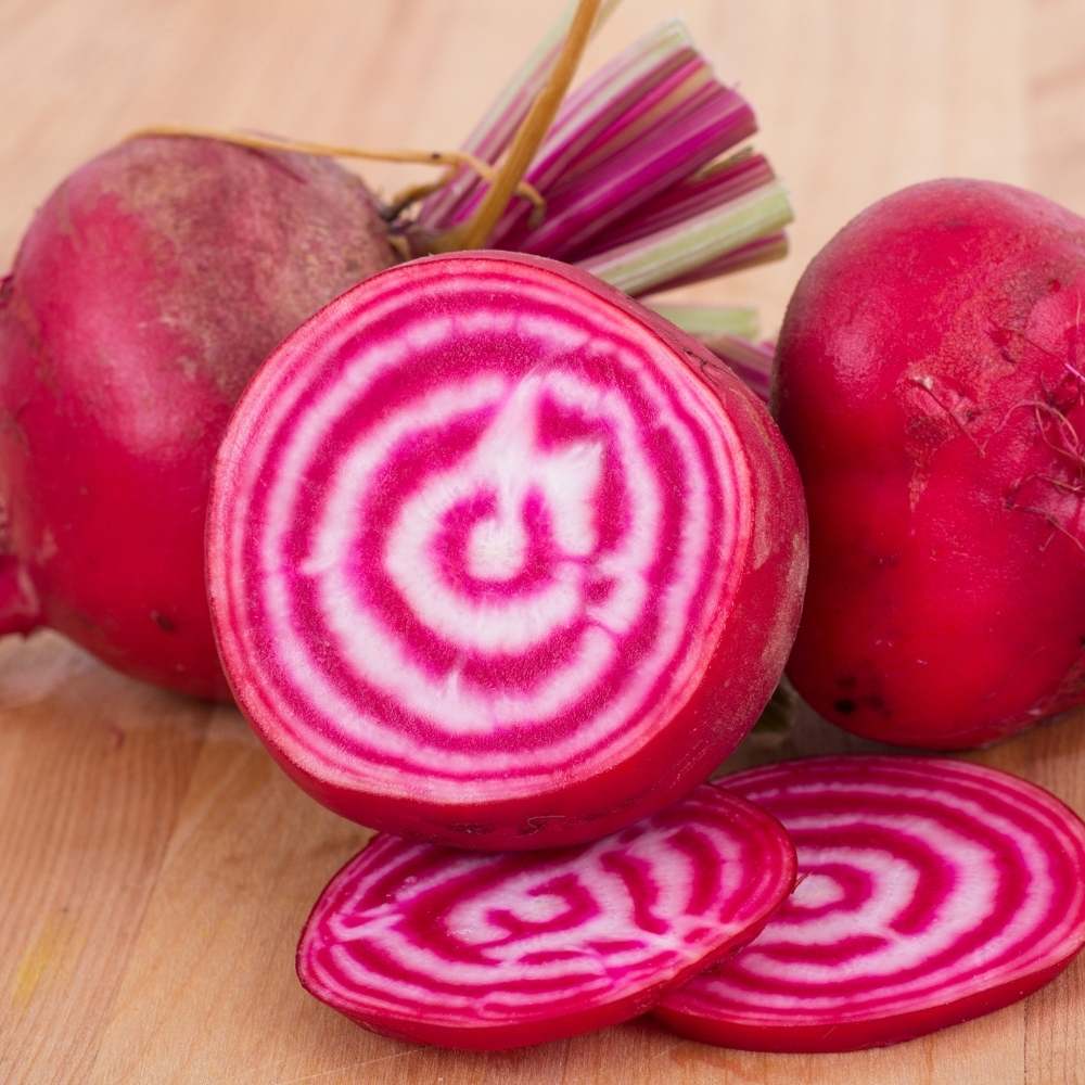 Beetroot (Chukandar) Candy Cane Seeds - 100 Seeds (चुकंदर के बीज) - Image 2