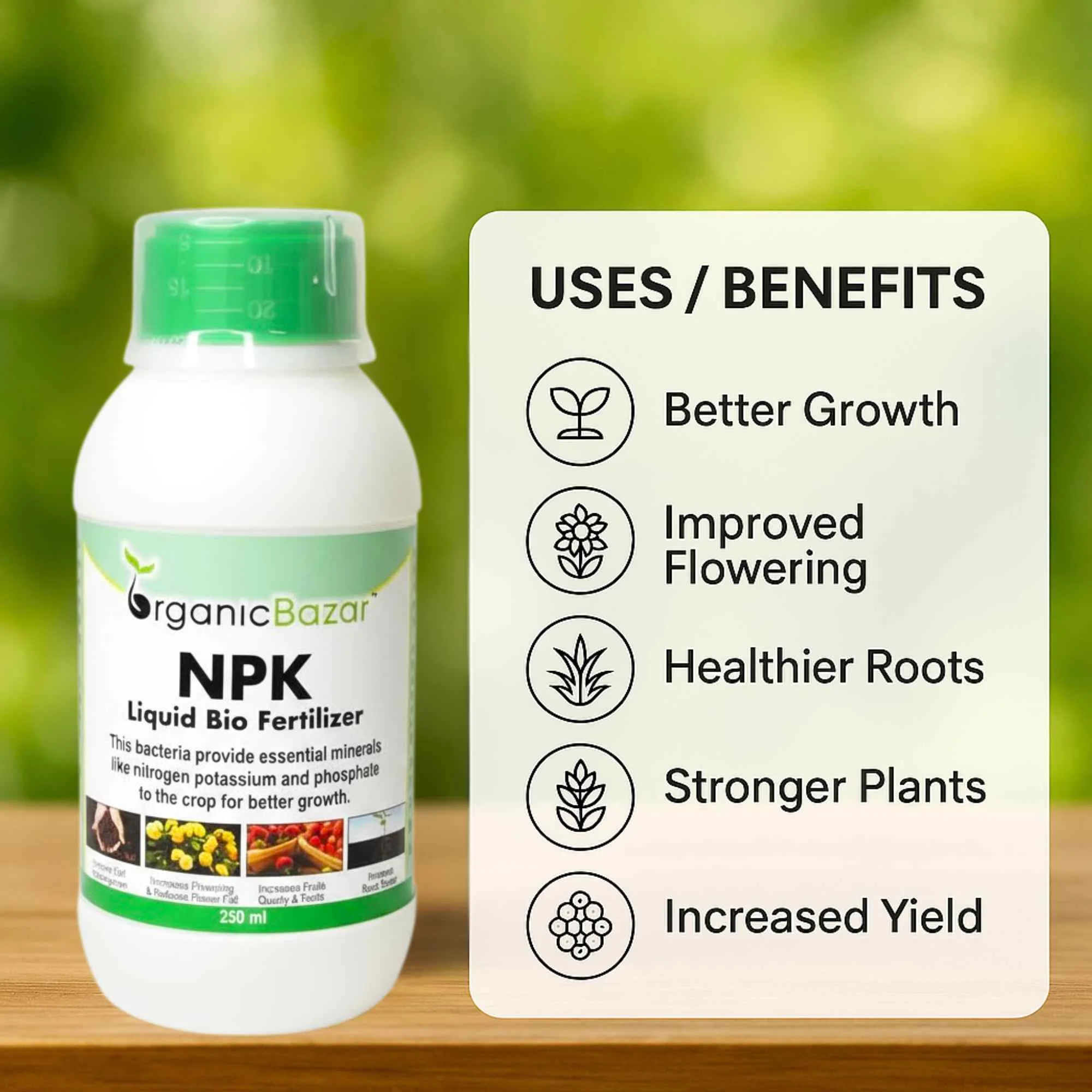 Bio NPK Fertilizer Liquid for Organic Gardening - Image 3