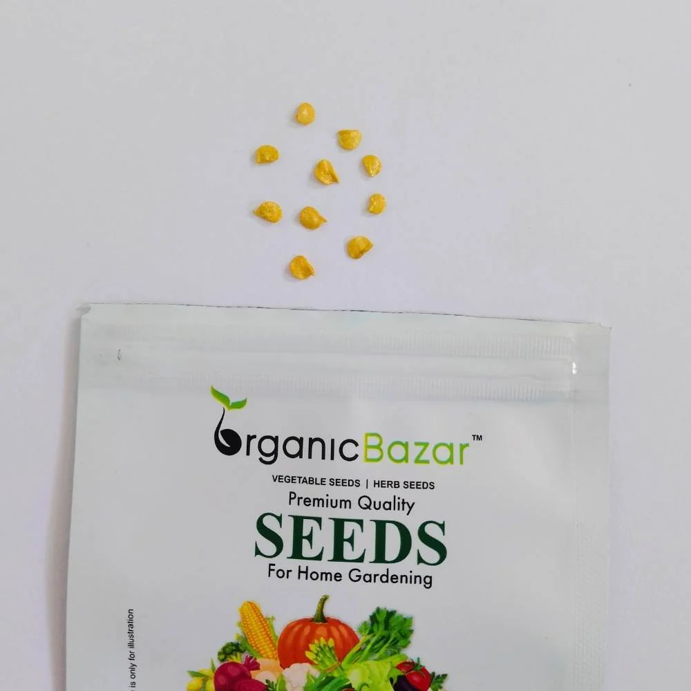 Chilli Yellowish Light Green (Thick wall fruits) F1 Hybrid Seeds - 10 Seeds (Mirch/ मिर्च के बीज) - Image 2