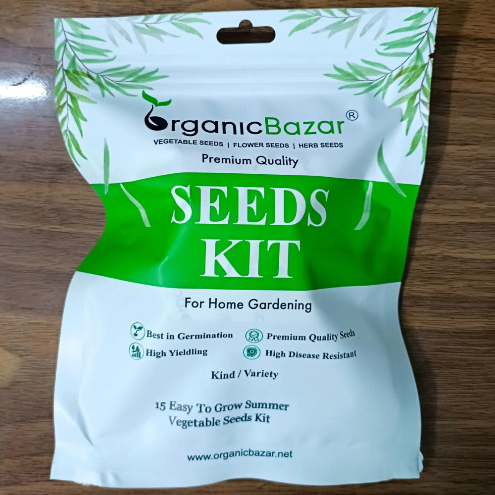 15 Easy To Grow Summer Vegetables Seeds Kit For Home Garden - Image 5