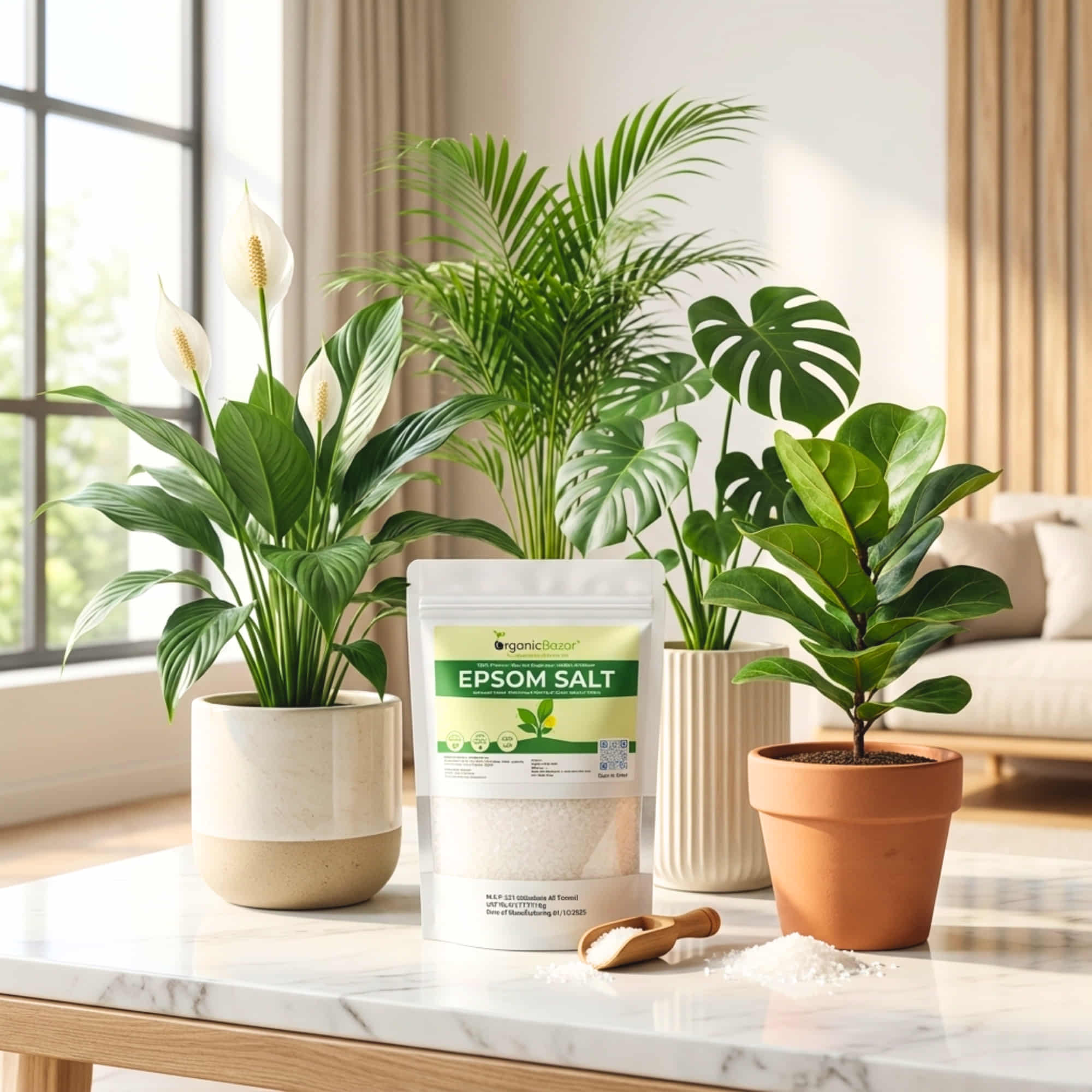 Epsom Salt Fertilizer for Plants (450g) - Image 4