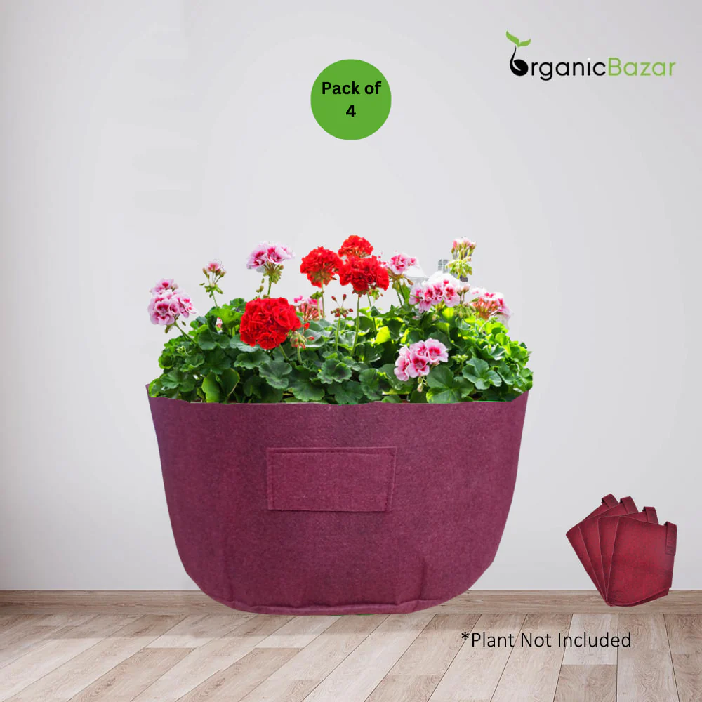 Geo Fabric 18x9 Grow Bag Suitable For Leafy Vegetables For Home Garden - Image 6