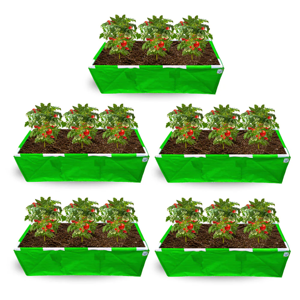 HDPE 60x24x18 Rectangle Grow Bag With Supporting Pvc Pipes Extra Thick Premium Quality Grow Bags - Image 12