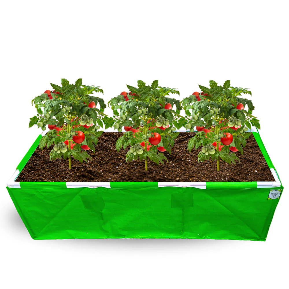 HDPE 60x24x18 Rectangle Grow Bag With Supporting Pvc Pipes Extra Thick Premium Quality Grow Bags - Image 4