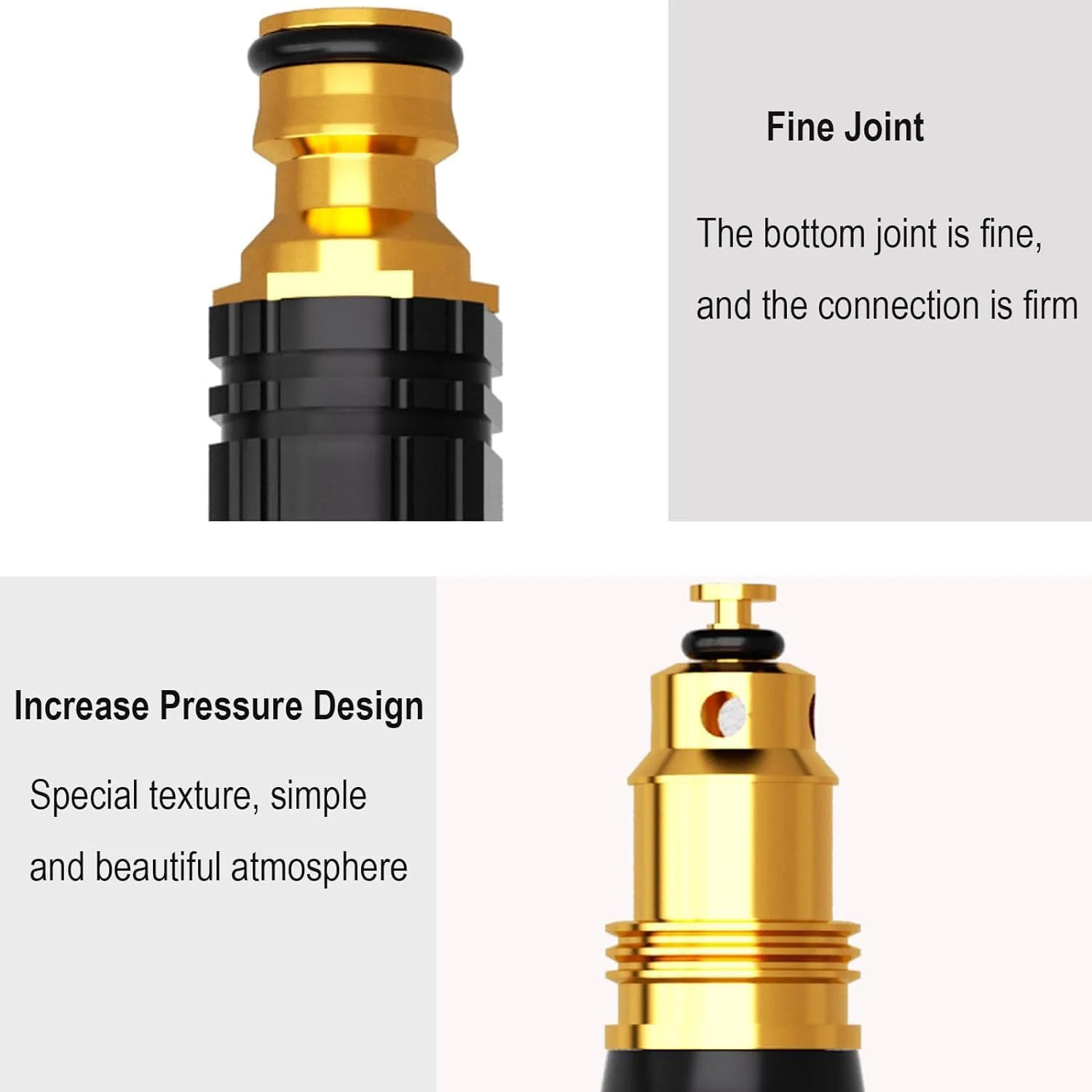 High-Pressure Water Spray Gun for garden, Car & Bike Wash – Adjustable Brass Jet Nozzle for 1/2" Hose Pipe - Image 6