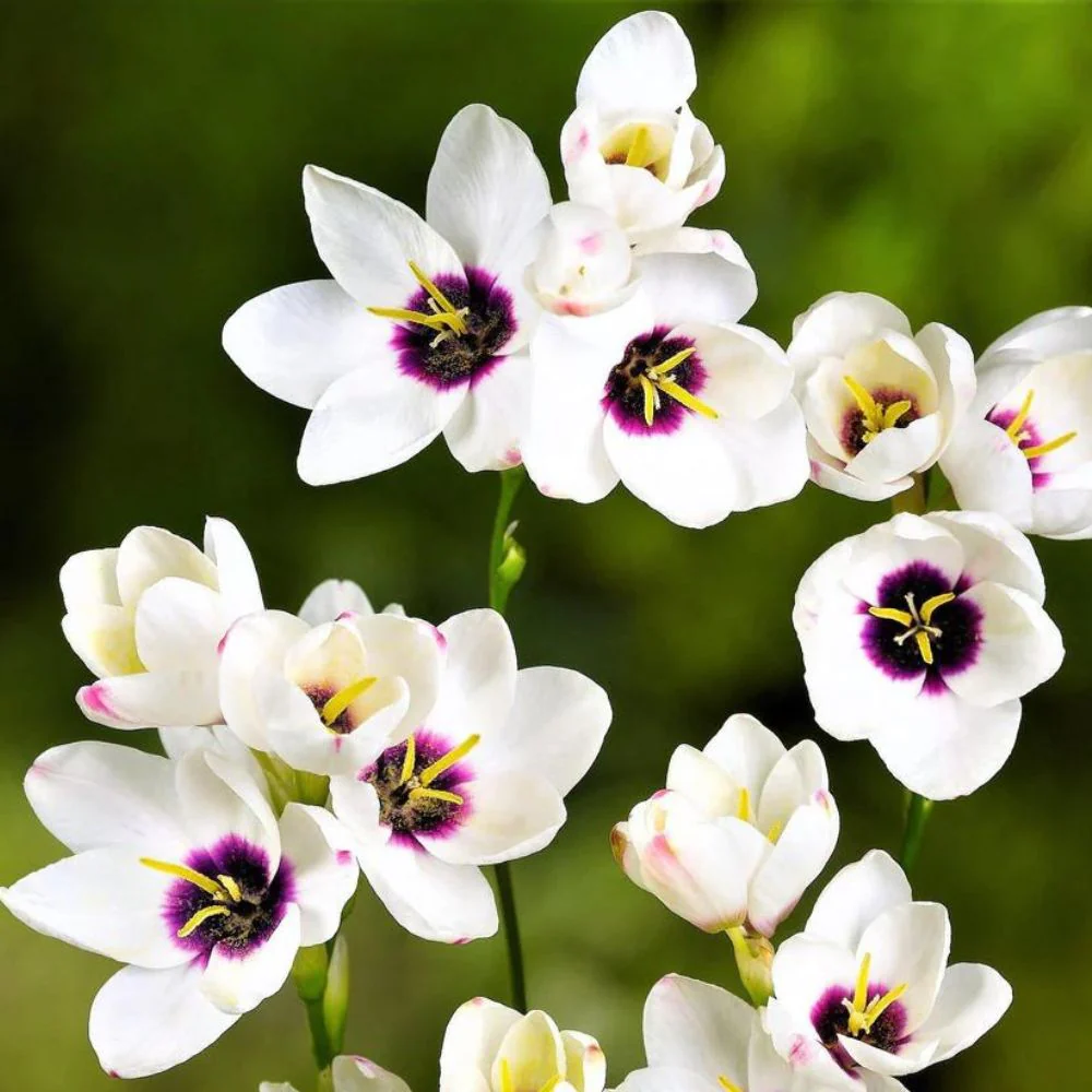 Ixia White Flower Bulbs (05 Bulbs) - Image 2