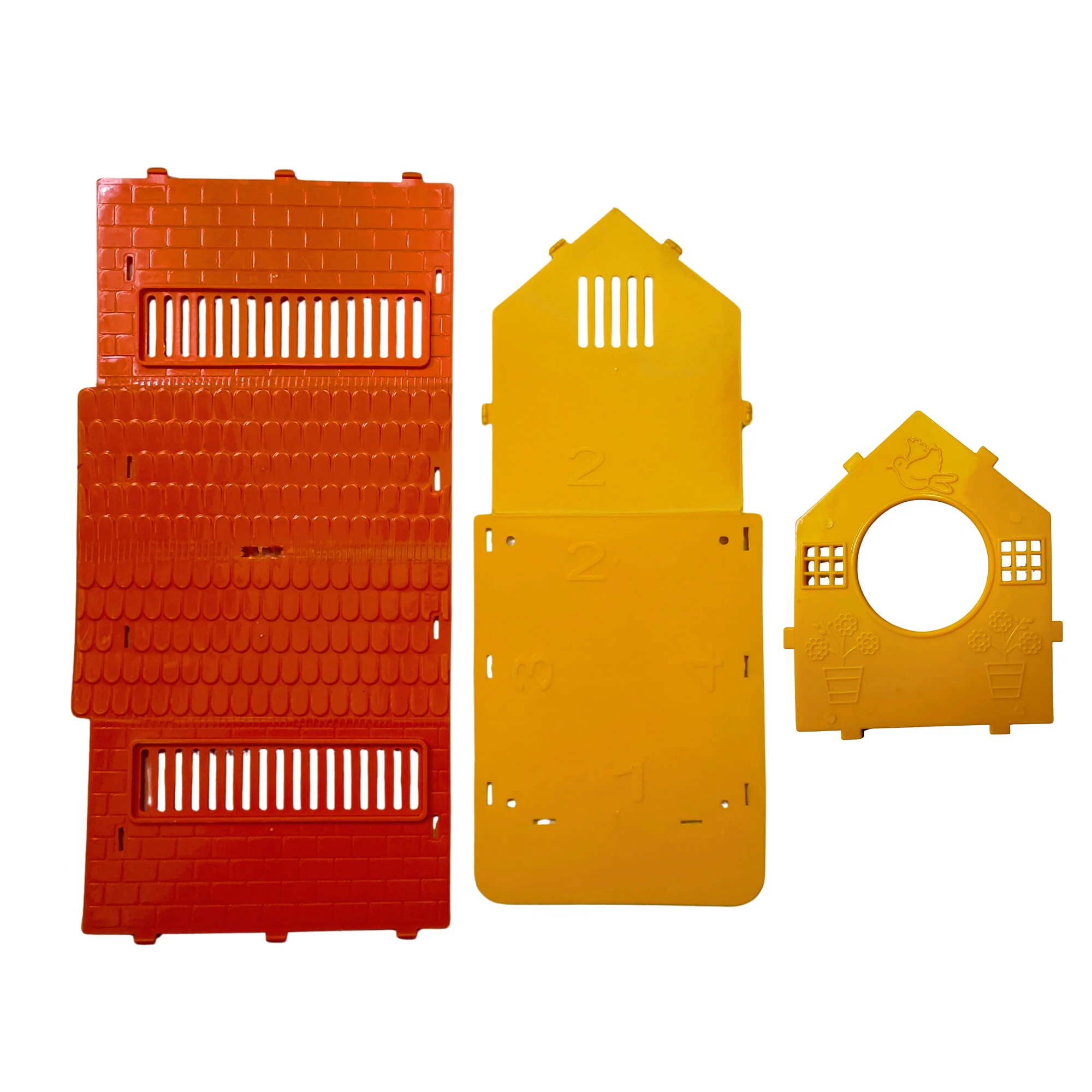 Plastic Bird House Foldable Bird Nest for Sparrows | Outdoor Nesting Shelter for Balcony & Garden | Lightweight & Weather-Resistant Bird Home with Air Ventilation - Image 4