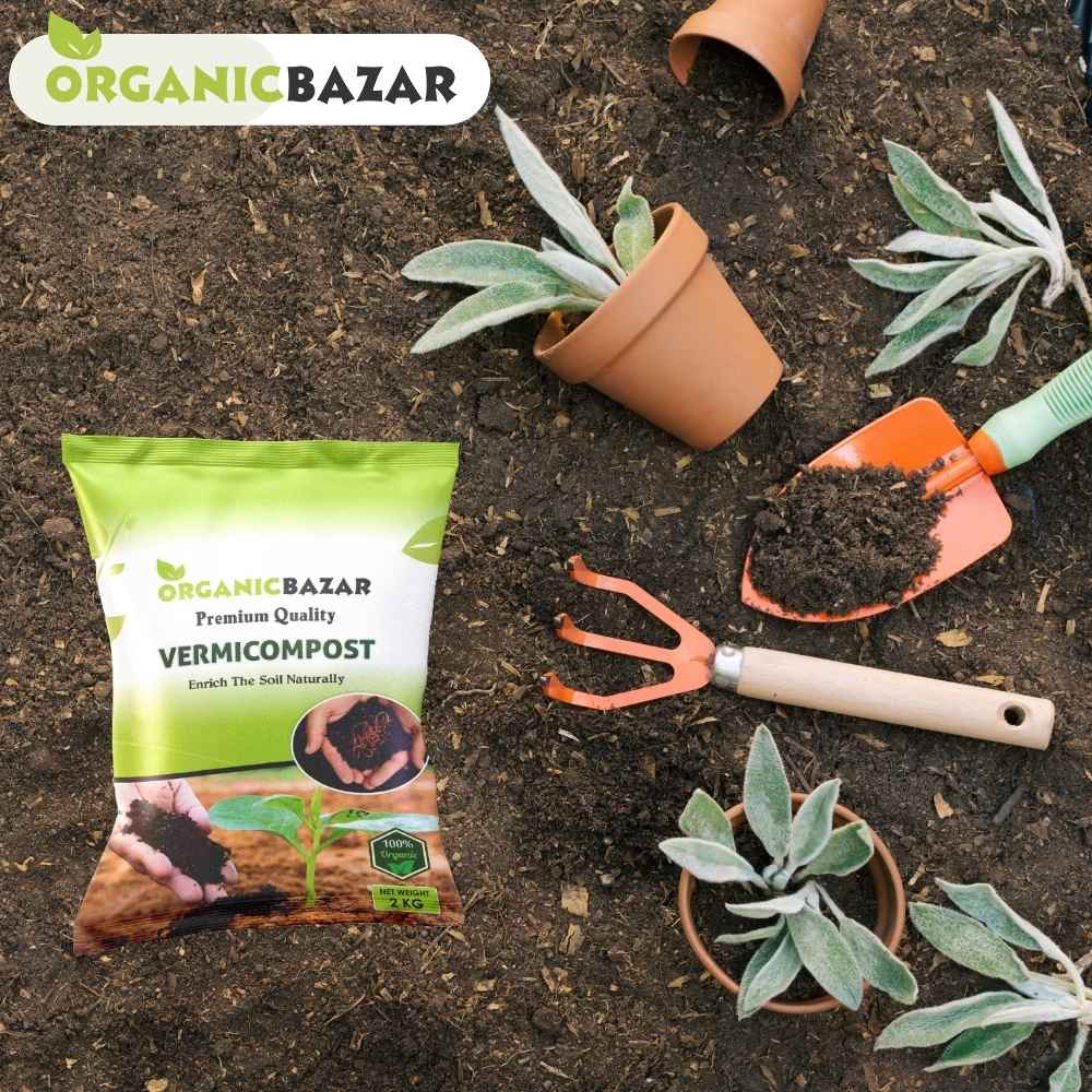 Vermicompost Fertilizer Manure for Garden Plants (2kg) - Image 8