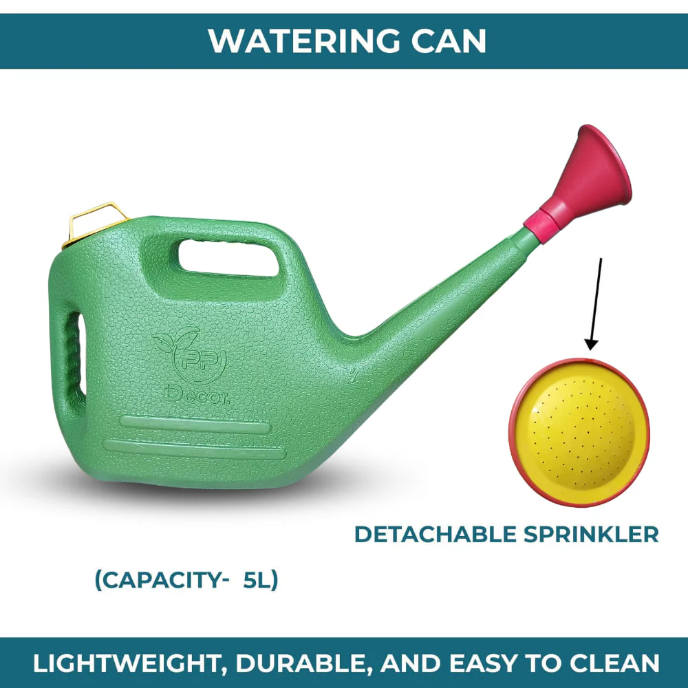 Watering Can With Detachable Sprinkler Green - Image 5